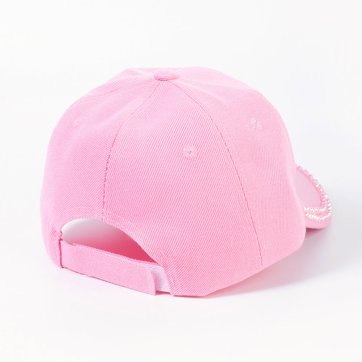 Wholesale Women's Cotton Diamond Water Diamond Baseball Caps